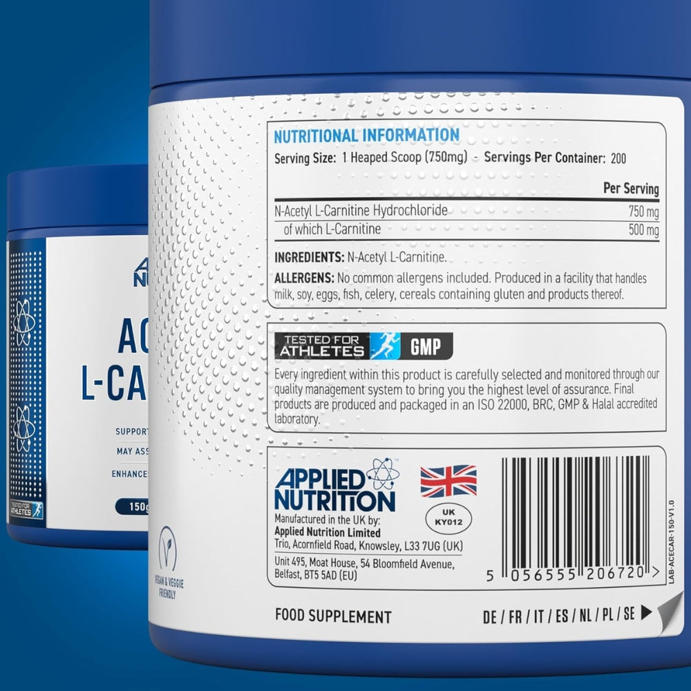 Applied Acetyl L-Carnitine 150 g