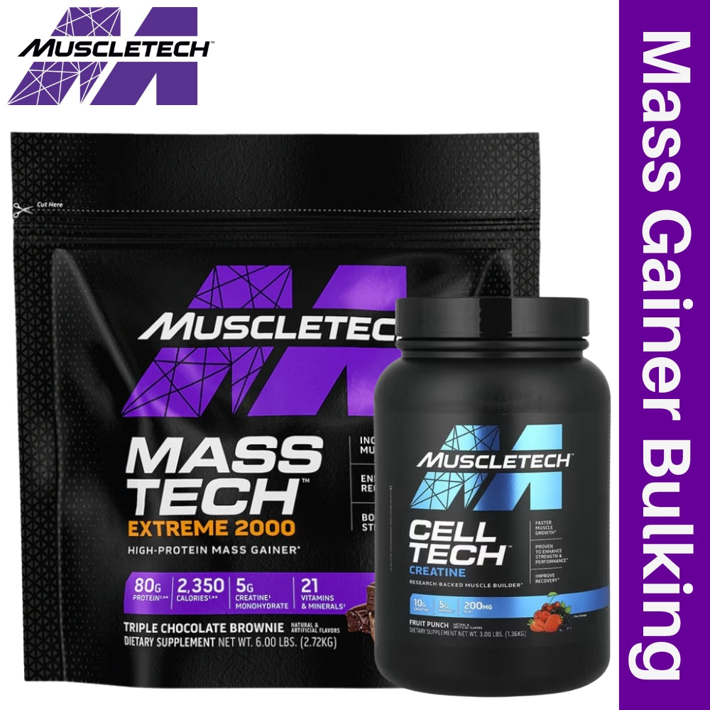 MuscleTech Extreme 2000 6 lb + Cell Tech 3 lb Bulking Bundle