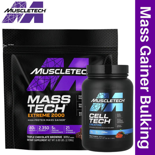 MuscleTech Extreme 2000 6 lb + Cell Tech 3 lb Bulking Bundle