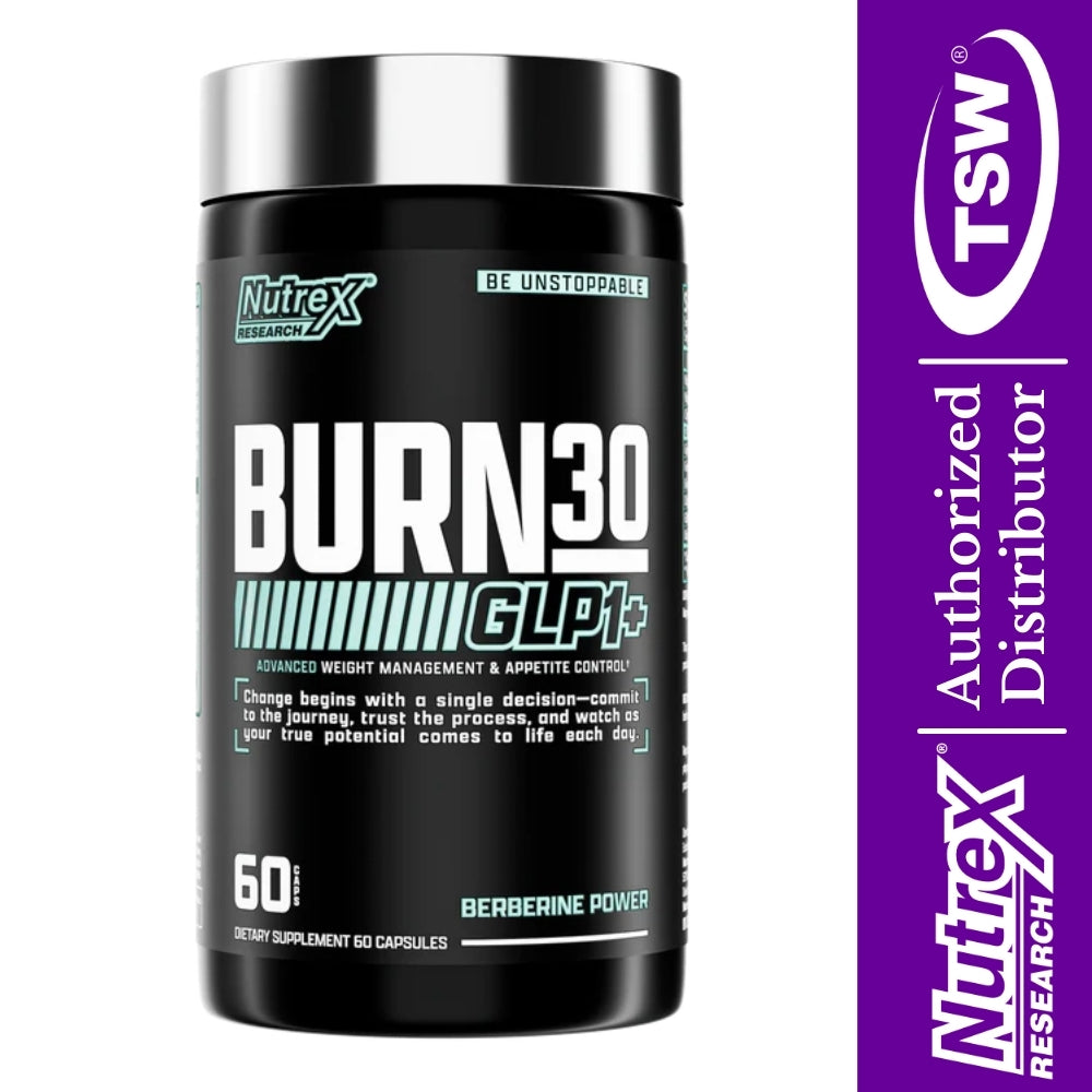 Nutrex Burn30 GLP1+ (weight management & appetite control) 60 veg cap