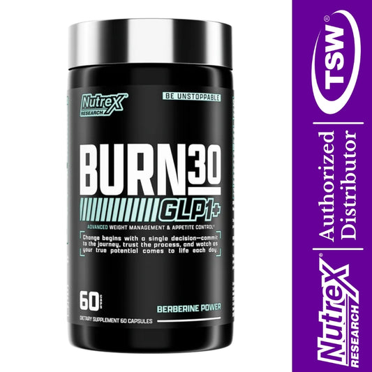 Nutrex Burn30 GLP1+ (weight management & appetite control) 60 veg cap