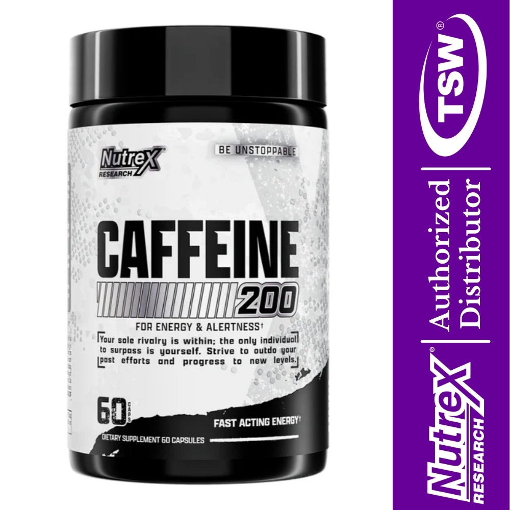 Nutrex Caffeine 200 60 veg cap (Exp Jul 2027)