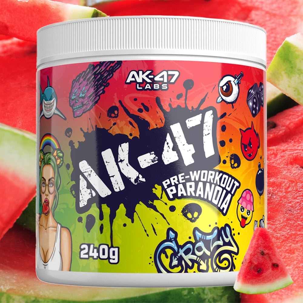 AK - 47 Labs Pre - Workout 120 scoops (per scoop of 2g: 200mg caffeine, 1g beta alanine) 8436600323348 - The Supplement Warehouse Pte Ltd