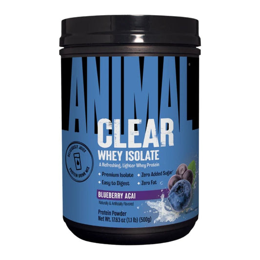 Animal Clear Whey Isolate 500g 039442001962- The Supplement Warehouse Pte Ltd