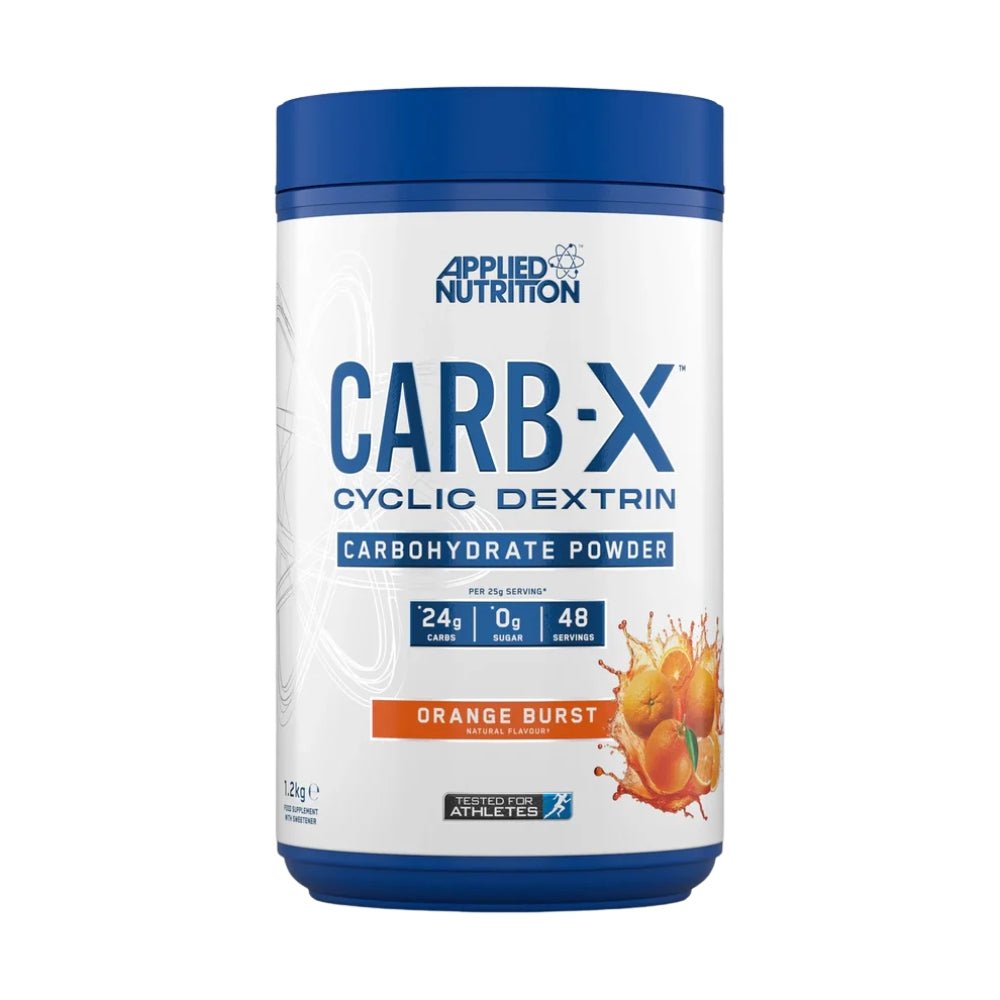 Applied Carb - X 100% Cyclic Dextrin Carbohydrates (per 25g scoop: 25g carbs, 0g sugar, 0g fat) HALAL 5056555206362 - The Supplement Warehouse Pte Ltd