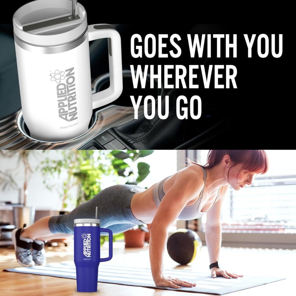 Applied Cooler Tumbler Cup (with double - wall vacuum insulation) 1.2L 5056555206744 - The Supplement Warehouse Pte Ltd