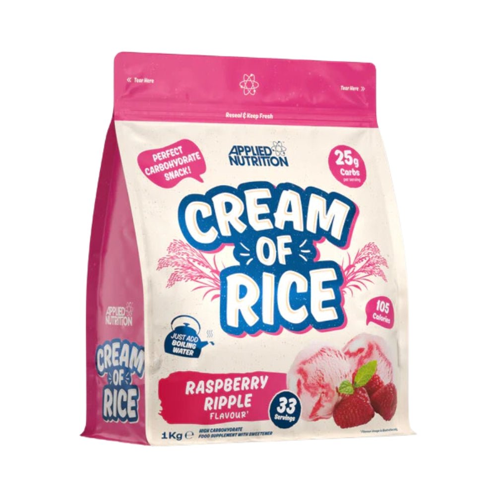 Applied Cream of Rice Complex Carbs 1 kg (HALAL) 5056555205747 - The Supplement Warehouse Pte Ltd