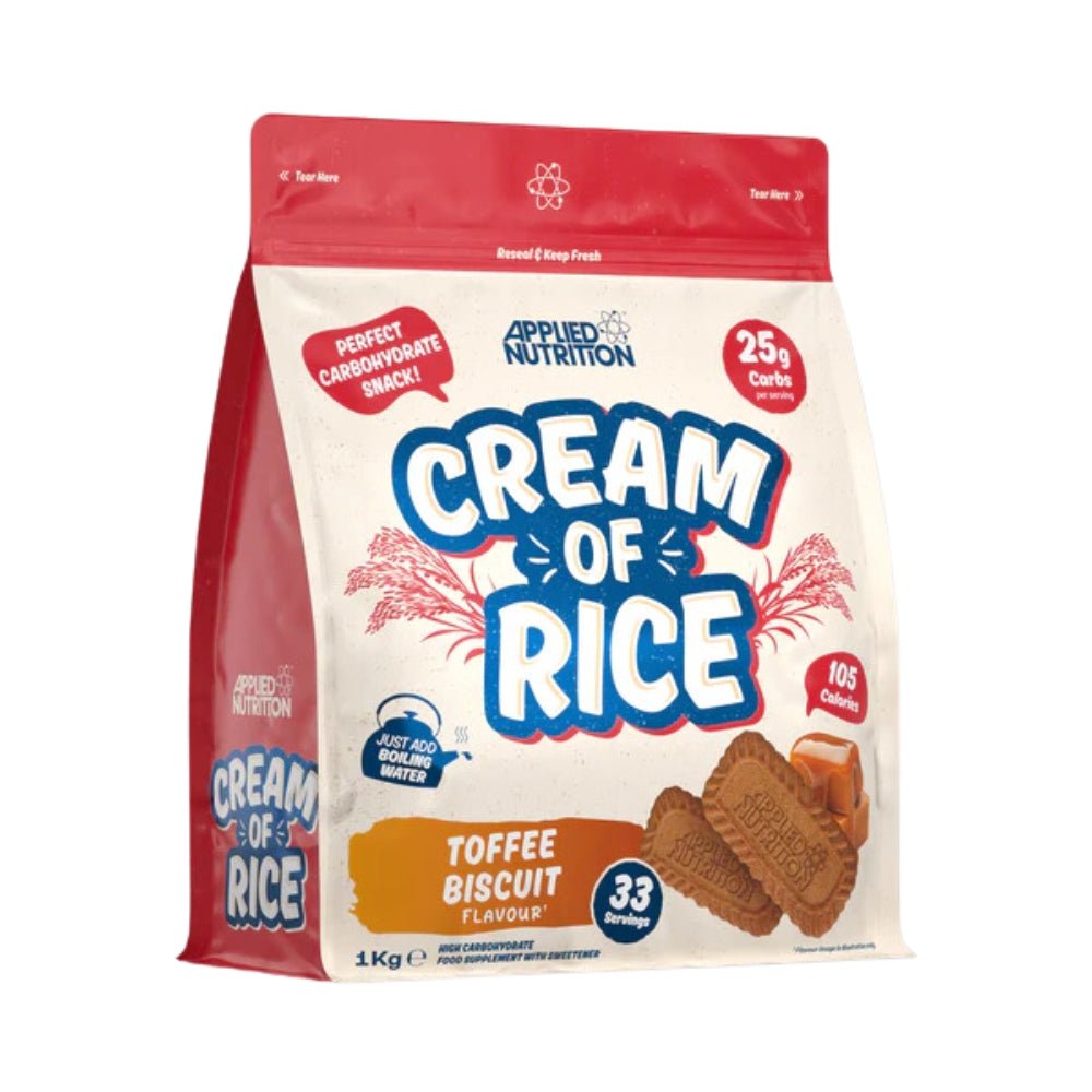 Applied Cream of Rice Complex Carbs 1 kg (HALAL) 5056555205754 - The Supplement Warehouse Pte Ltd