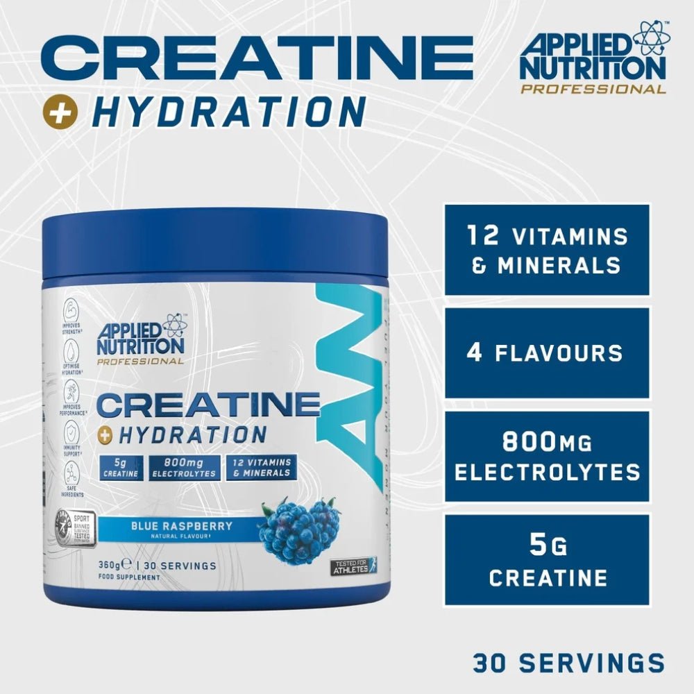 Applied Creatine + Hydration 30srv 5056555210291 - The Supplement Warehouse Pte Ltd
