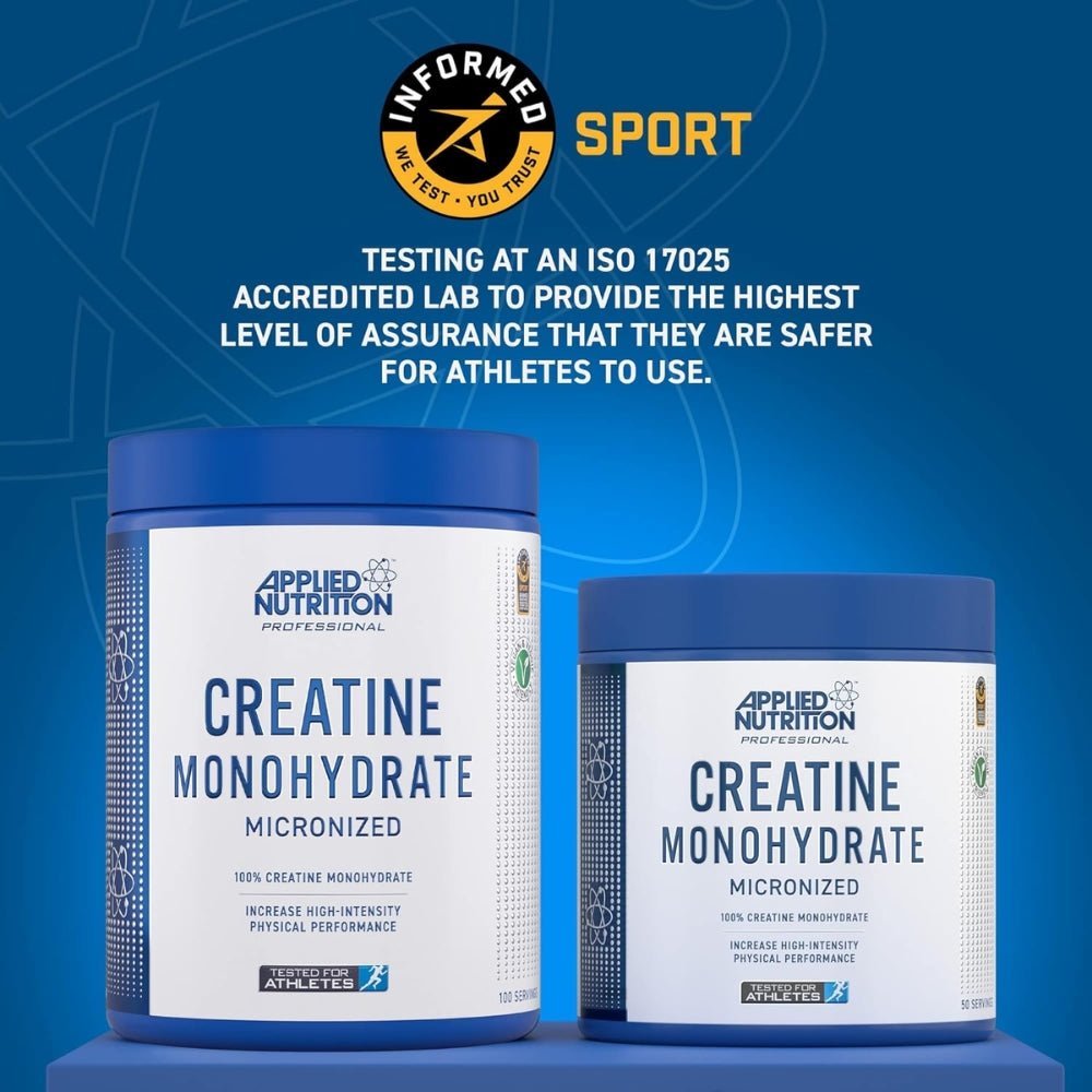 Applied Creatine Monohydrate (Micronized ) 250g (HALAL) 634158780745 - The Supplement Warehouse Pte Ltd