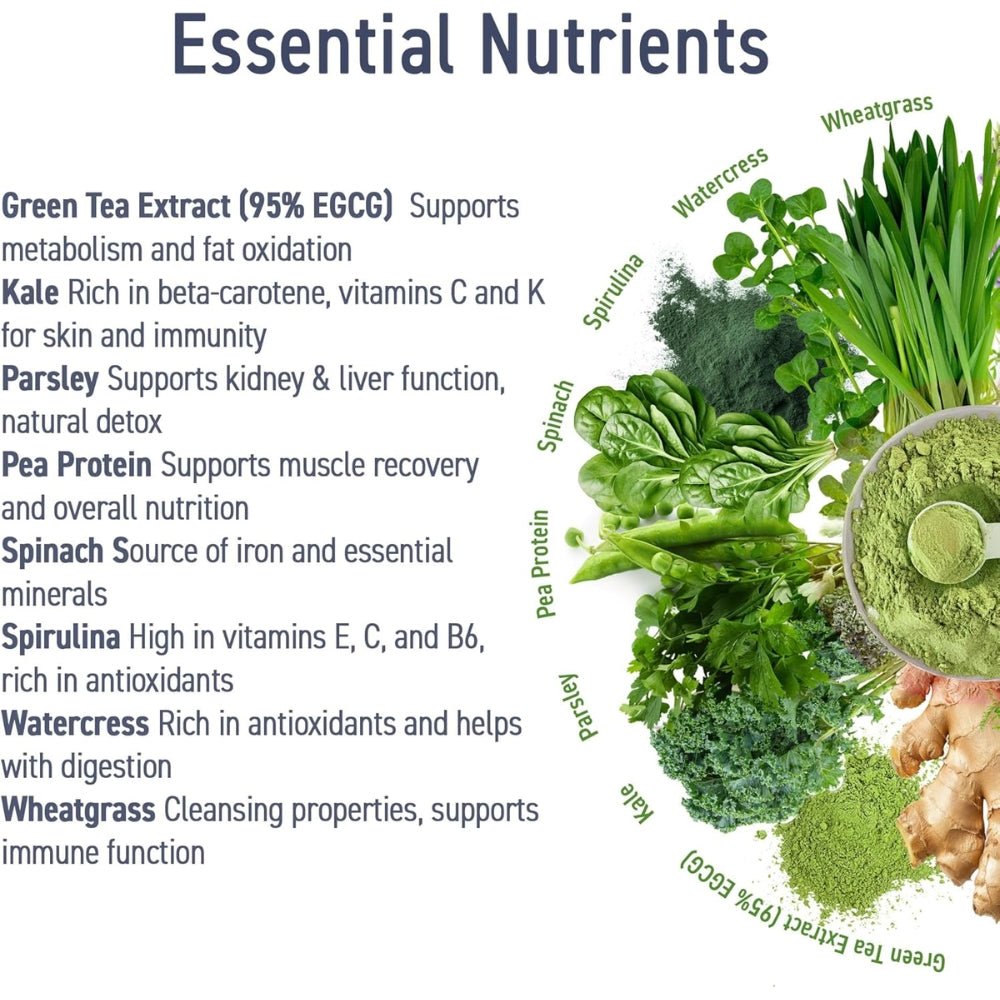 Applied Critical Greens Powder and Superfood Blend 50srv (Halal) 634158939037 - The Supplement Warehouse Pte Ltd