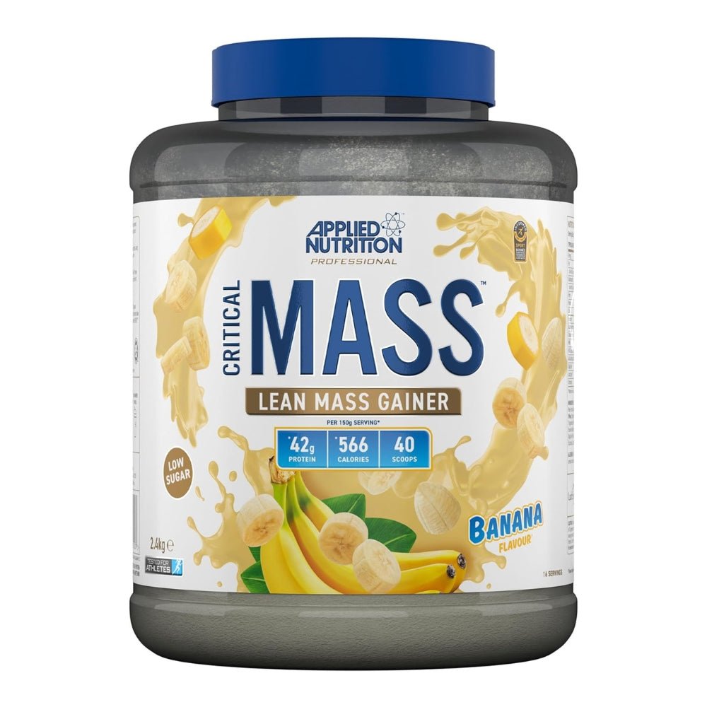 Applied Critical Mass Professional Lean Mass Gainer (per 60g scoop 17g Protein, 30g Carbs, 226 Calorie) HALAL 5056555205037 - The Supplement Warehouse Pte Ltd