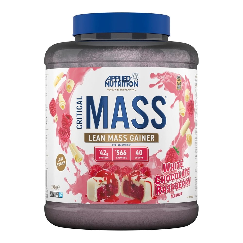 Applied Critical Mass Professional Lean Mass Gainer (per 60g scoop 17g Protein, 30g Carbs, 226 Calorie) HALAL 5056555205082 - The Supplement Warehouse Pte Ltd