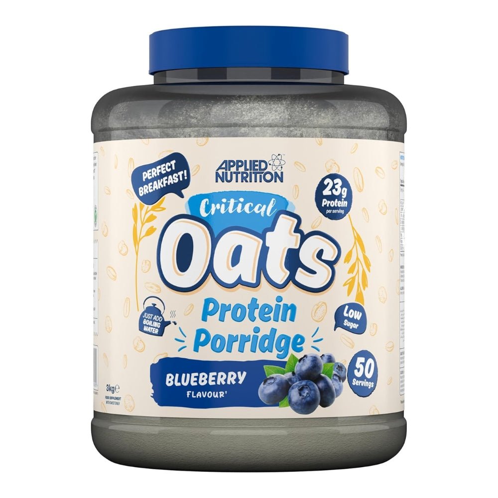 Applied Critical Organic Oats Protein Porridge HALAL (per scoop: 23g protein 23g carb 238 cal) 5056555206065 - The Supplement Warehouse Pte Ltd