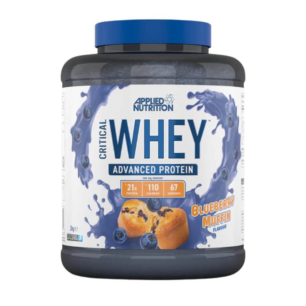 Applied Critical Whey Protein (per 30g scoop: 21g protein, 1.8 carb, 109 cal) HALAL 5056555202425 - The Supplement Warehouse Pte Ltd