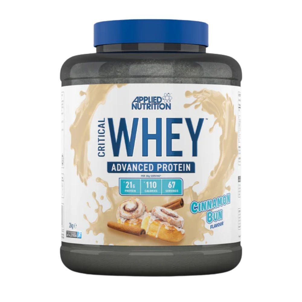 Applied Critical Whey Protein (per 30g scoop: 21g protein, 1.8 carb, 109 cal) HALAL 5056555202463 - The Supplement Warehouse Pte Ltd