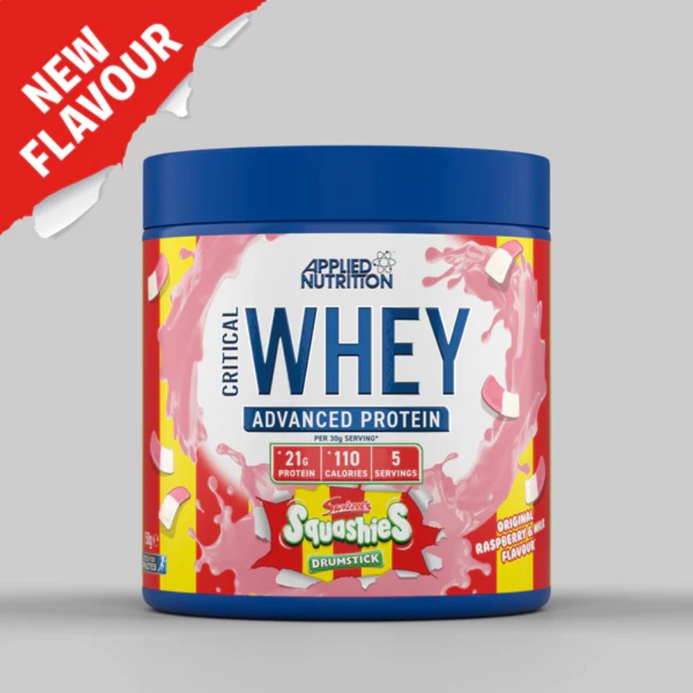 Applied Critical Whey Protein (per 30g scoop: 21g protein, 1.8 carb, 109 cal) HALAL 5056555206591 - The Supplement Warehouse Pte Ltd