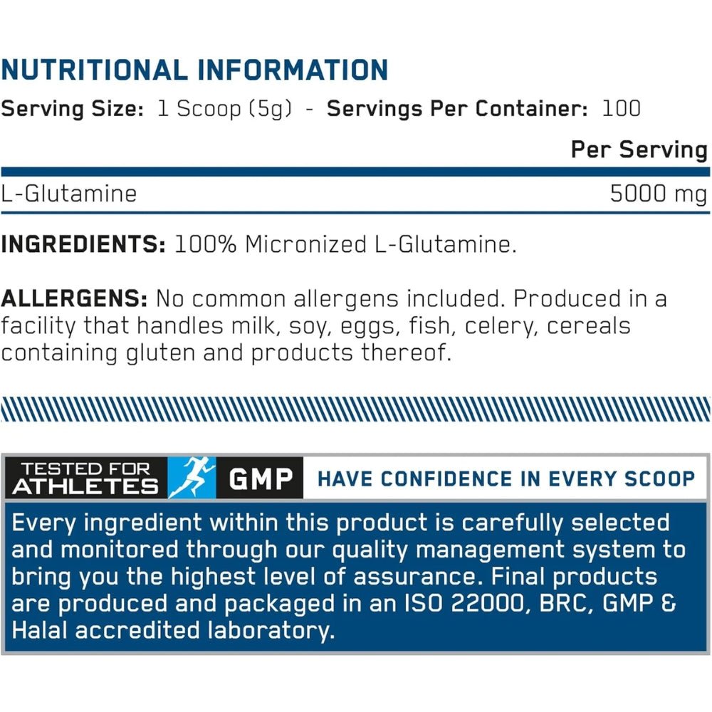 Applied Glutamine Micronized Powder (Muscle Recovery, Immune System, Post - Workout ) HALAL 634158780752 - The Supplement Warehouse Pte Ltd