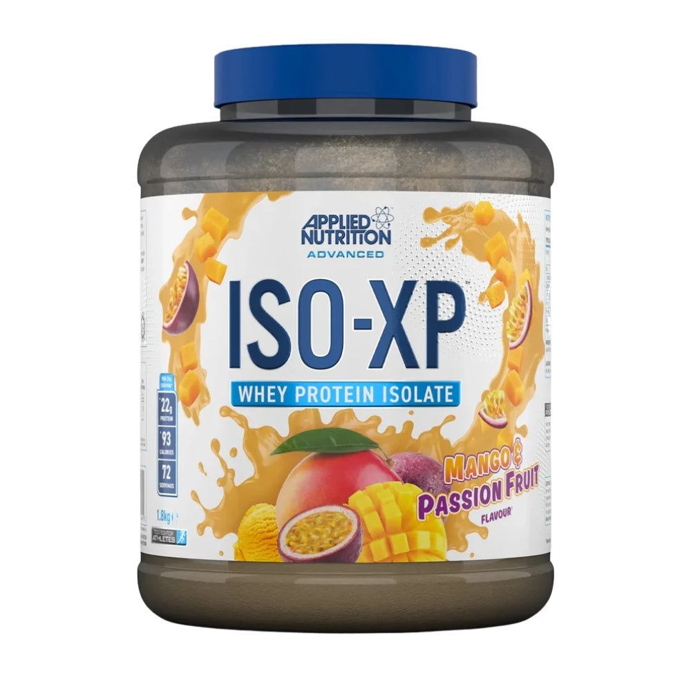 Applied ISO - XP Whey Isolate Grass Fed (per 25g scoop: 21.6g protein, 0.4g carb, 92 cal) HALAL 5056555204641 - The Supplement Warehouse Pte Ltd