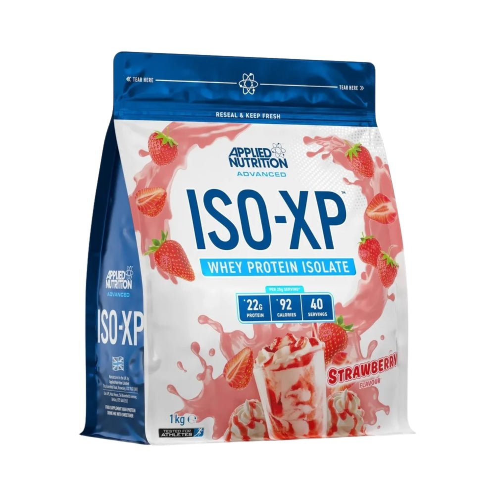 Applied ISO - XP Whey Isolate Grass Fed (per 25g scoop: 21.6g protein, 0.4g carb, 92 cal) HALAL 5056555207093 - The Supplement Warehouse Pte Ltd