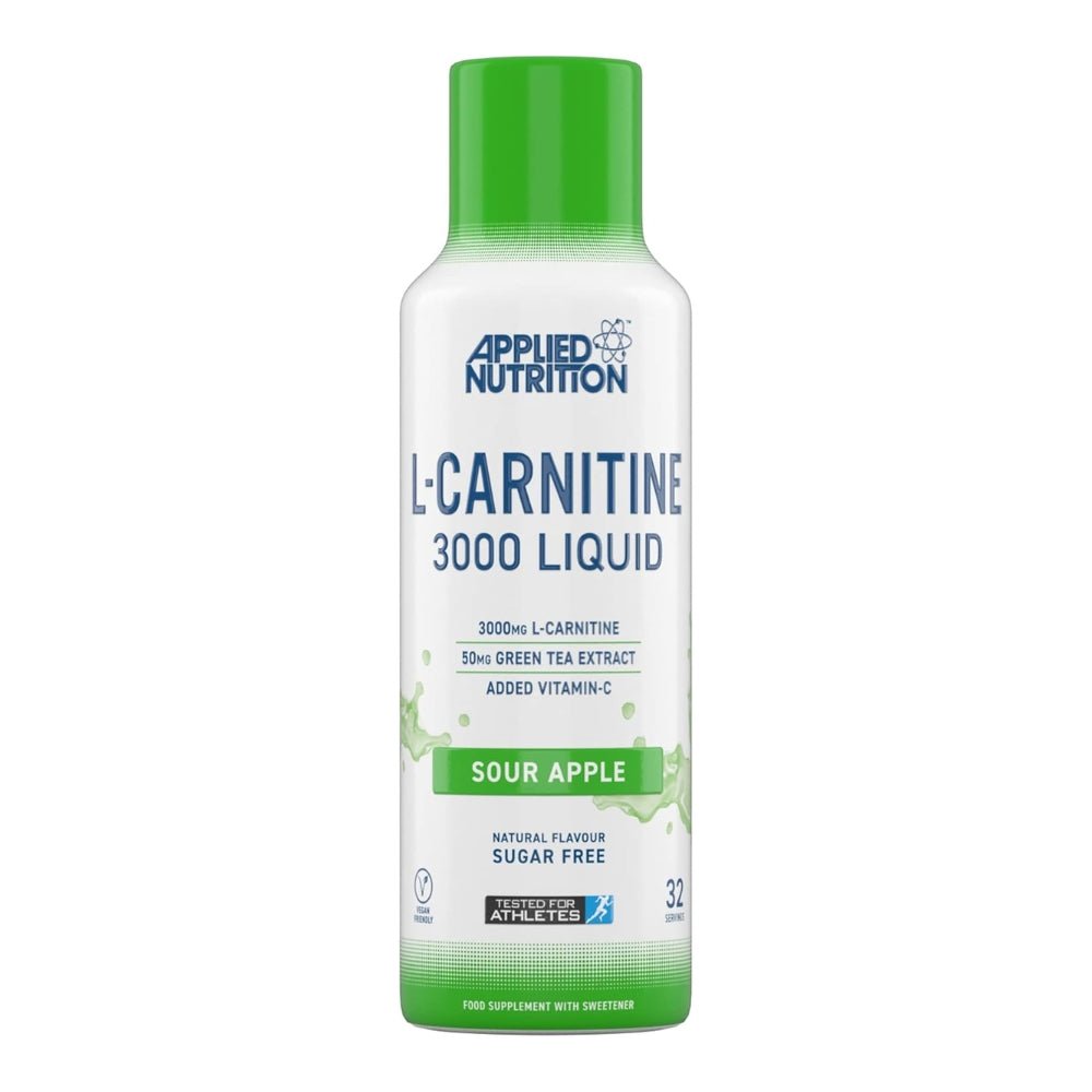 Applied L - Carnitine Liquid 3000mg 480ml (HALAL) 634158743412 - The Supplement Warehouse Pte Ltd
