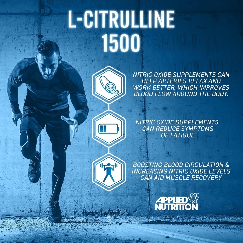 Applied L - Citrulline 1500 120 veg caps (HALAL) 5056555205594 - The Supplement Warehouse Pte Ltd