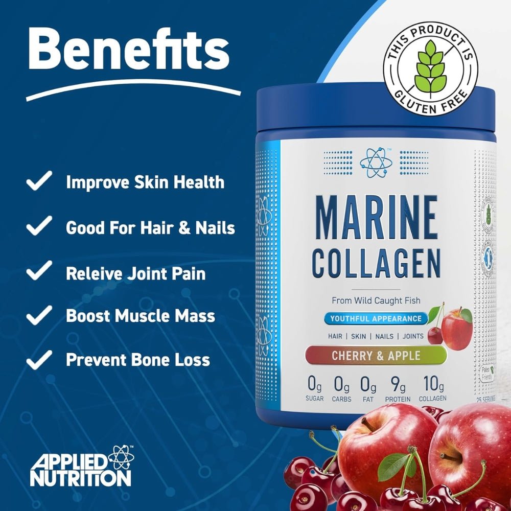 Applied Marine Collagen Powder (from wild caught fish) 25 srv 5056555205280 - The Supplement Warehouse Pte Ltd