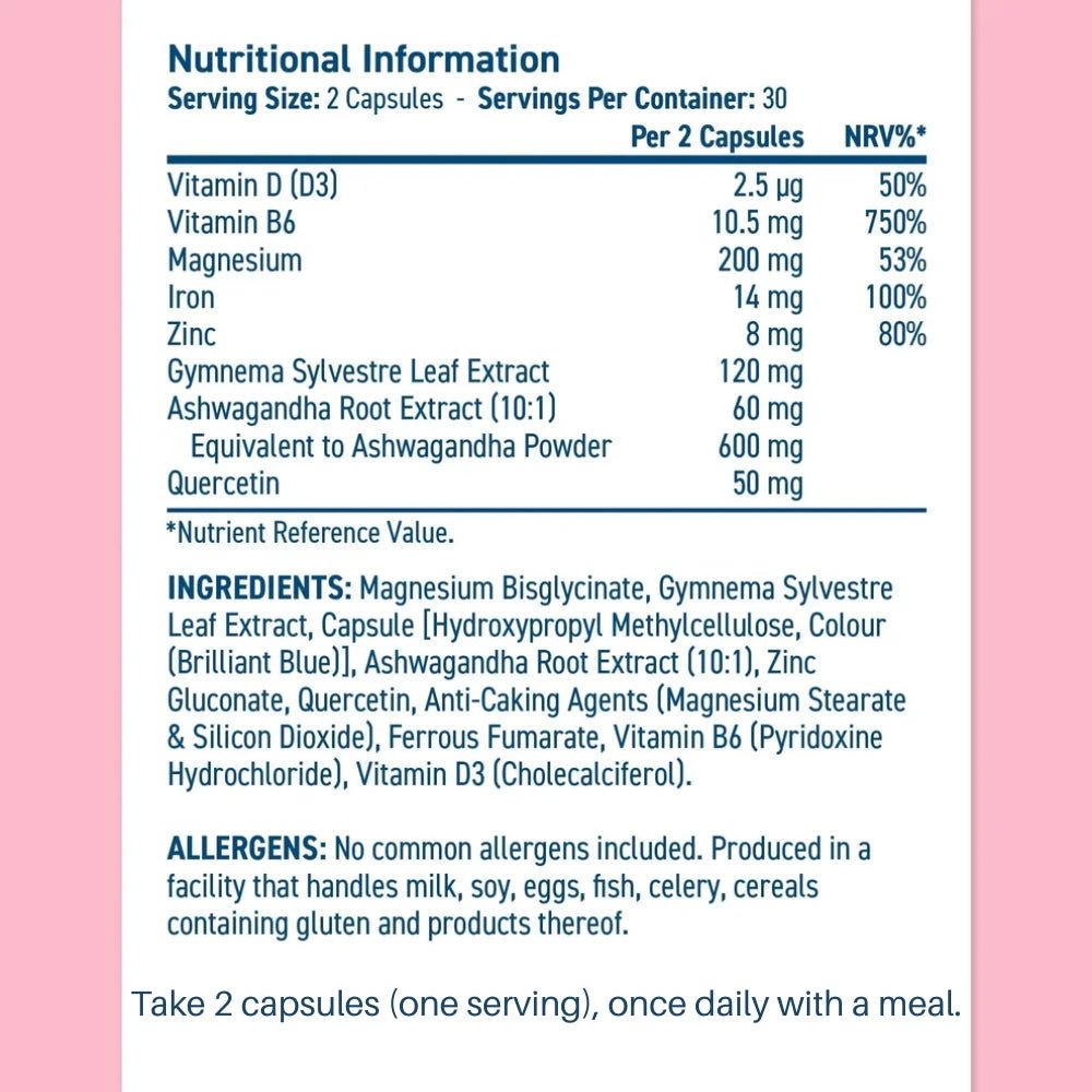 Applied Menopause Complex Capsules 60 veg caps 5056555208564 - The Supplement Warehouse Pte Ltd