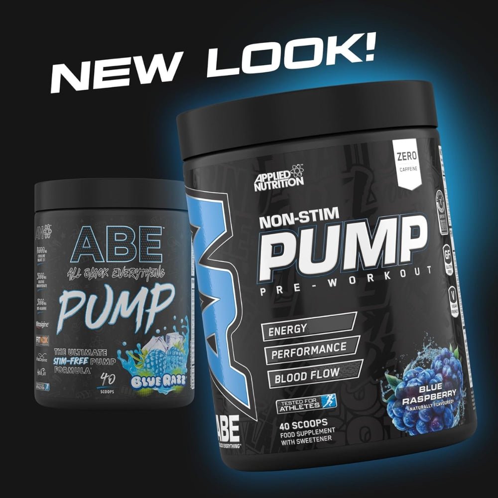 Applied Pump ZERO STIM Pre - Workout (per 12g scoop: 5g citrulline, 1.5g creatine, 1.5g beta - alanine, 1g taurine) HALAL 500g 5056555204306 - The Supplement Warehouse Pte Ltd