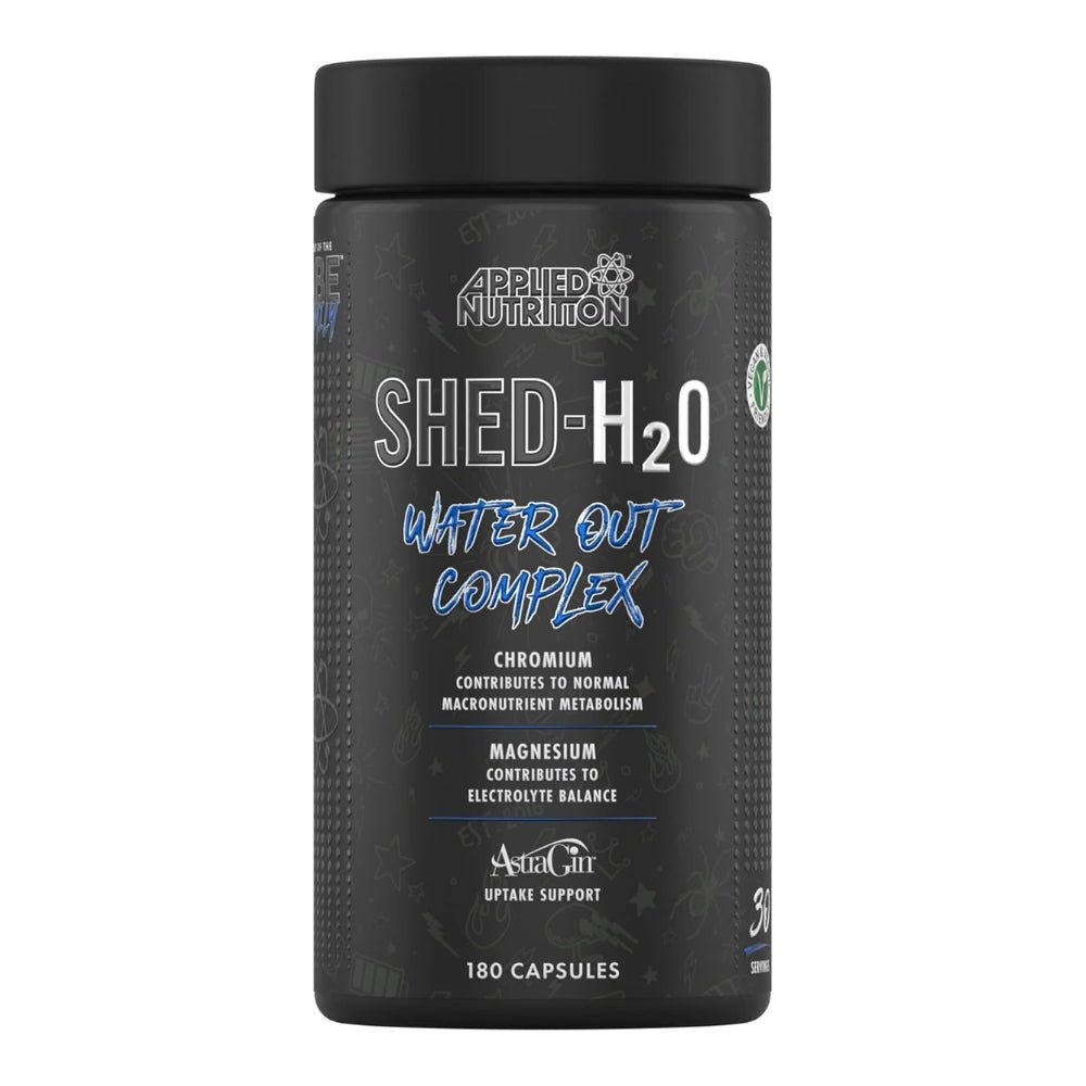 Applied Shed H2O Water Out Complex 180 veg cap (HALAL) 5056555201817 - The Supplement Warehouse Pte Ltd