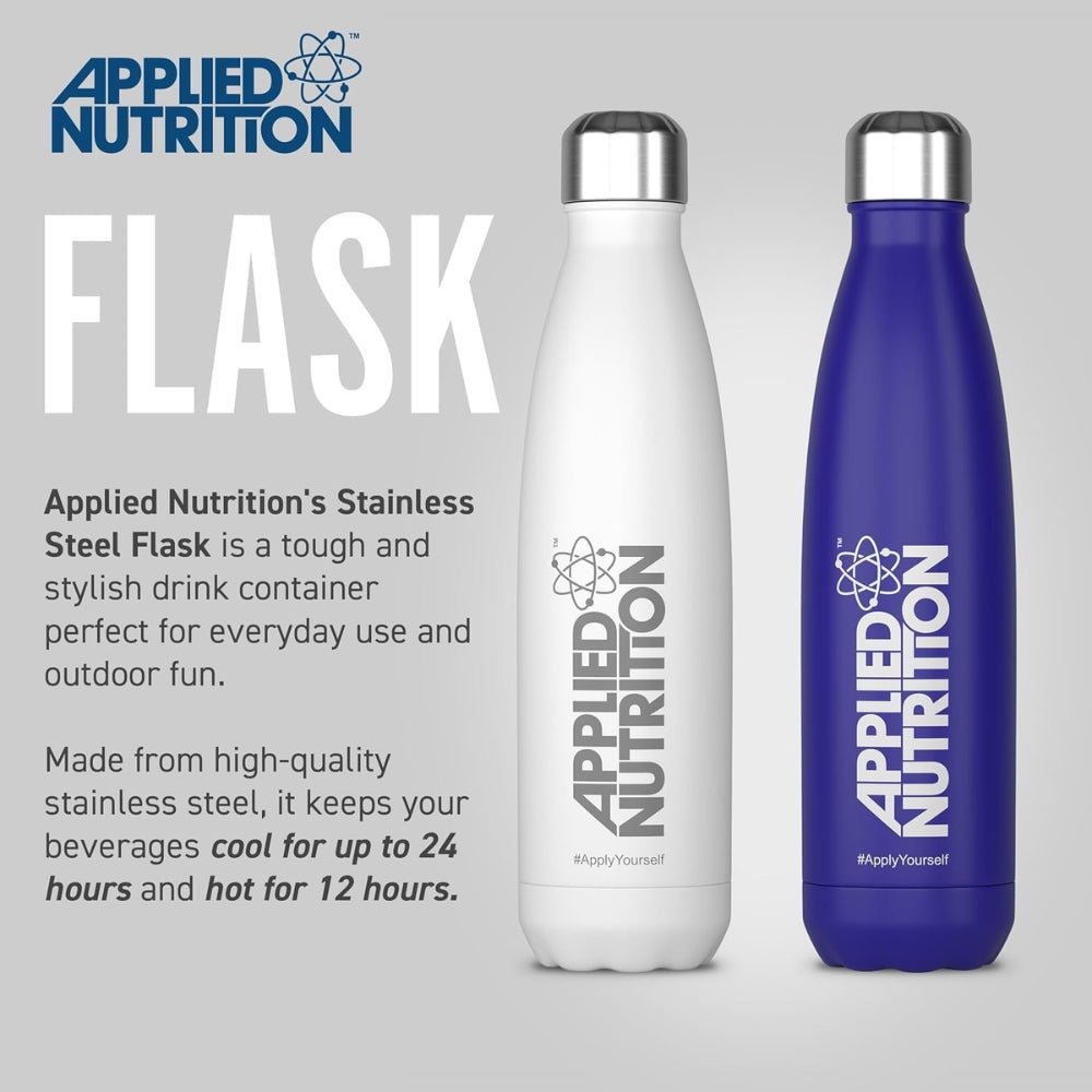 Applied Stainless Steel Flask (with Thermal Insulation) 500ml 5056555206768 - The Supplement Warehouse Pte Ltd