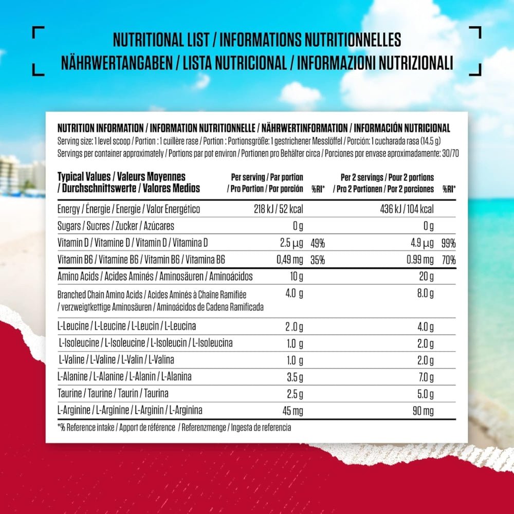 BSN Amino X 30 Servings 834266003389 - The Supplement Warehouse Pte Ltd