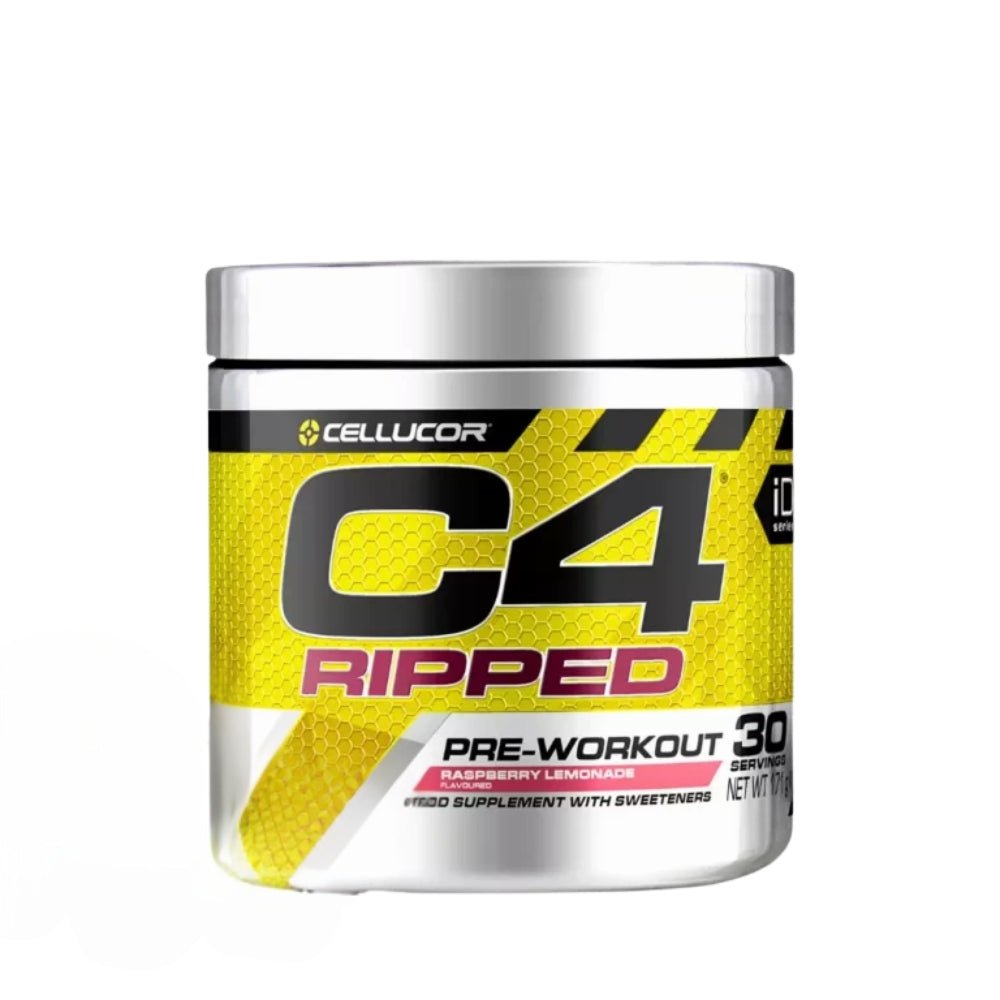 Cellucor C4 Ripped Pre - Workout 30srv (1 srv: 150mg caffeine, 1.6g beta - alanine, 1g arginine) 5056569900218 - The Supplement Warehouse Pte Ltd