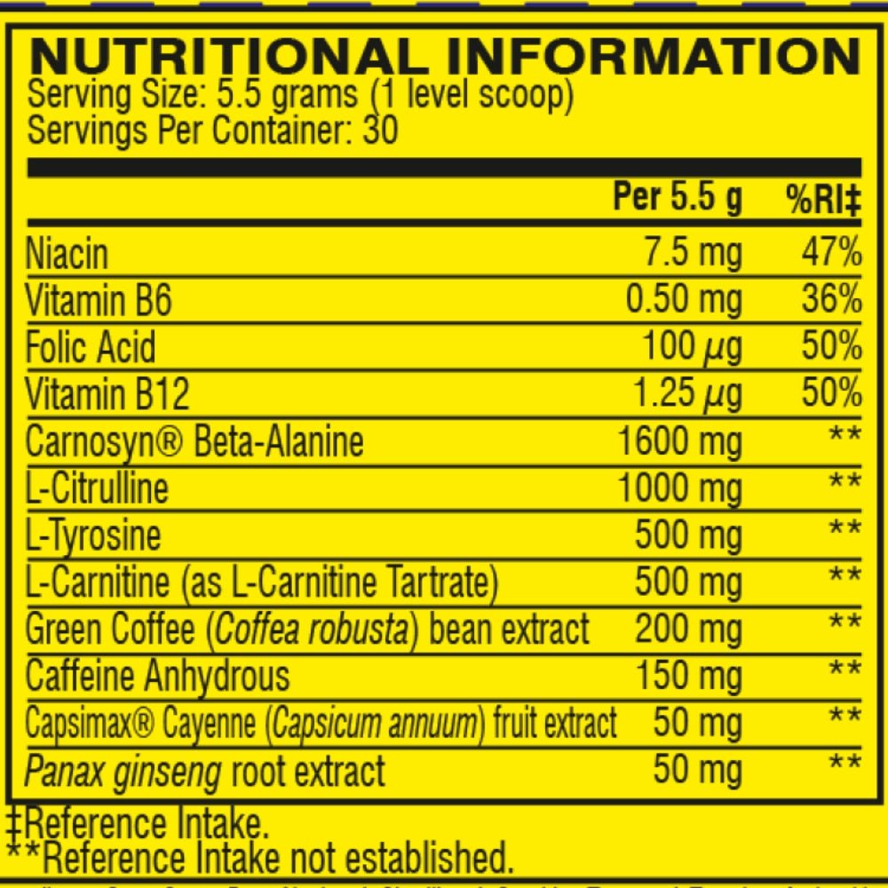 Cellucor C4 Ripped Pre - Workout 30srv (1 srv: 150mg caffeine, 1.6g beta - alanine, 1g arginine) 842595109603 - The Supplement Warehouse Pte Ltd