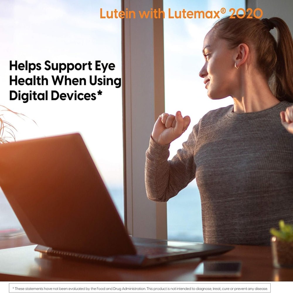 Doctor's Best Lutein with Lutemax 2020 20 mg 60 Softgels 753950003699 - The Supplement Warehouse Pte Ltd
