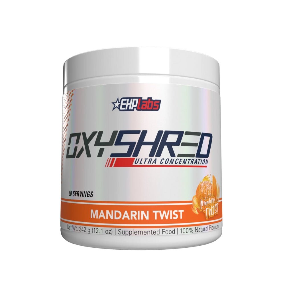 EHP Labs OxyShred Thermogenic Fat Burner 60 servings 810095631092 - The Supplement Warehouse Pte Ltd