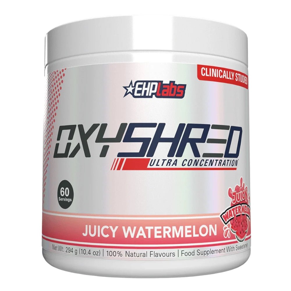 EHP Labs OxyShred Thermogenic Fat Burner 60 servings 810095631368 - The Supplement Warehouse Pte Ltd