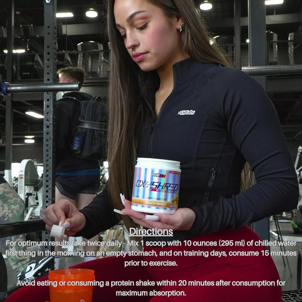 EHP Labs OxyShred Thermogenic Fat Burner 60 servings 850006815449 - The Supplement Warehouse Pte Ltd