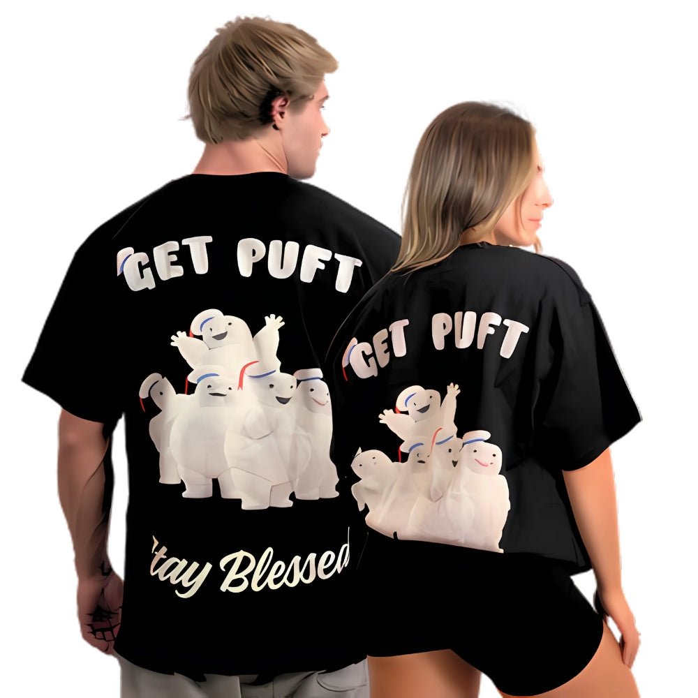 EHP Labs x Ghostbusters T-shirt - Mini Pufts 347522784149 - The Supplement Warehouse Pte Ltd
