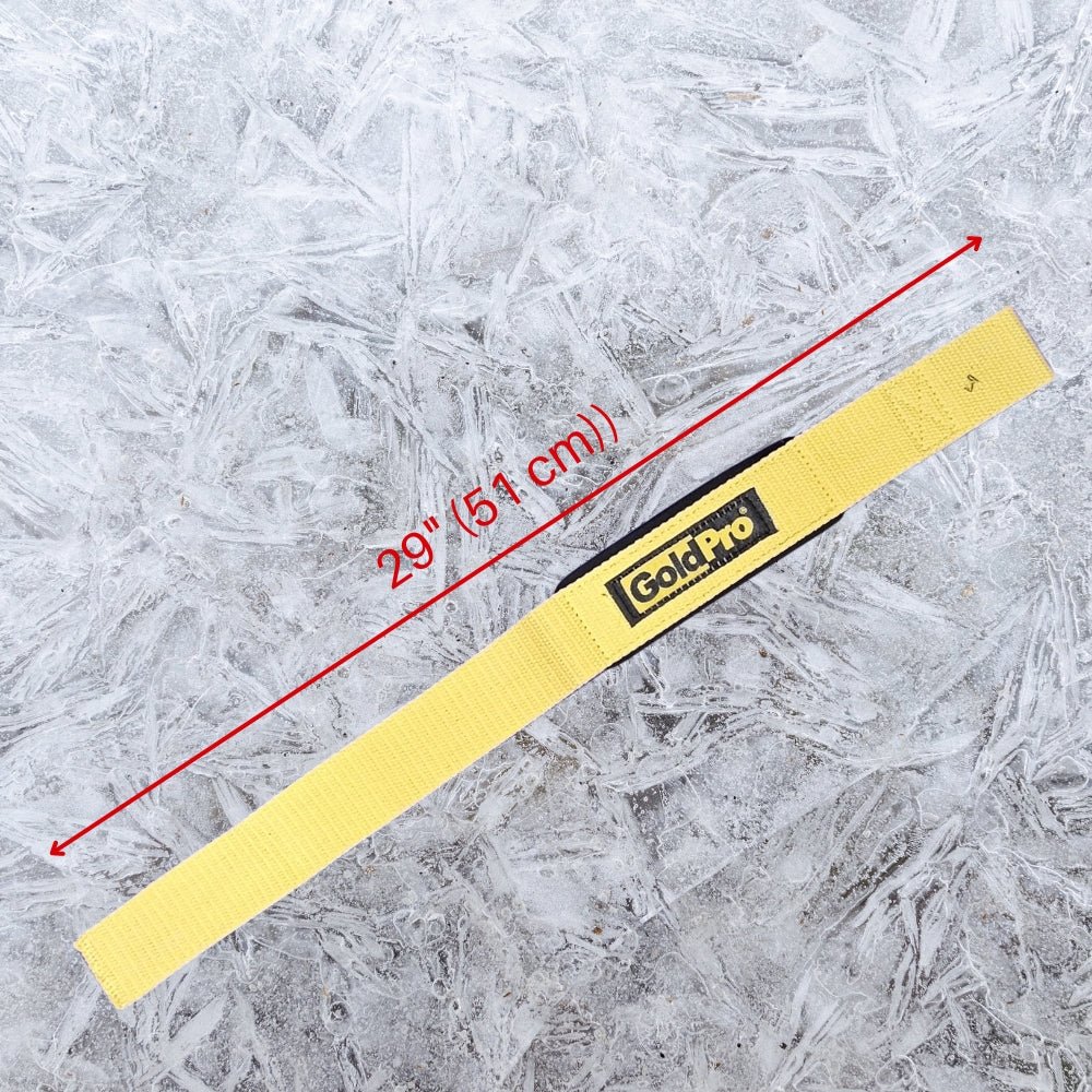 GoldPro Lifting Straps Padded 100% Cotton 879034028836- The Supplement Warehouse Pte Ltd