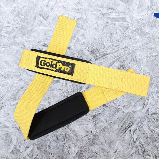 GoldPro Lifting Straps Padded 100% Cotton 879034028836- The Supplement Warehouse Pte Ltd
