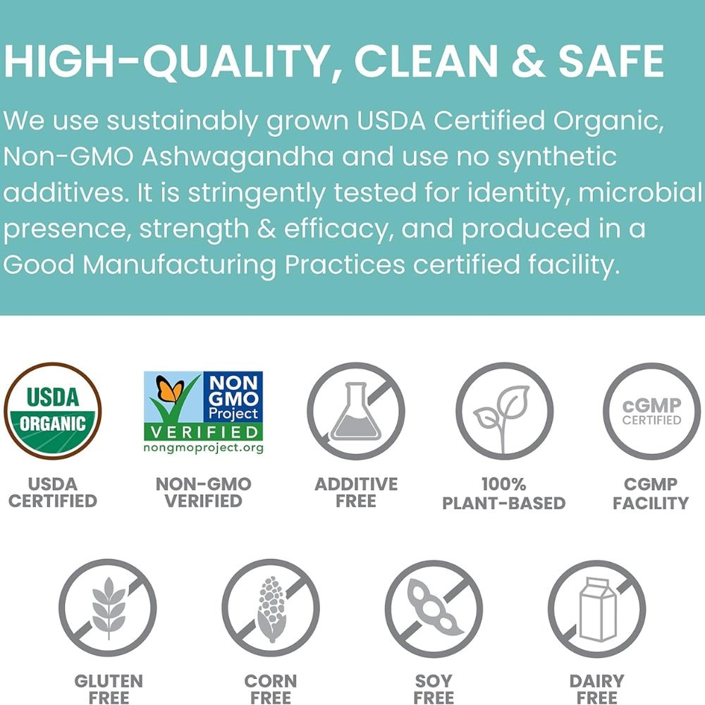 Himalaya Organic Ashwagandha Natural Remedy 60 caps 605069401012 - The Supplement Warehouse Pte Ltd