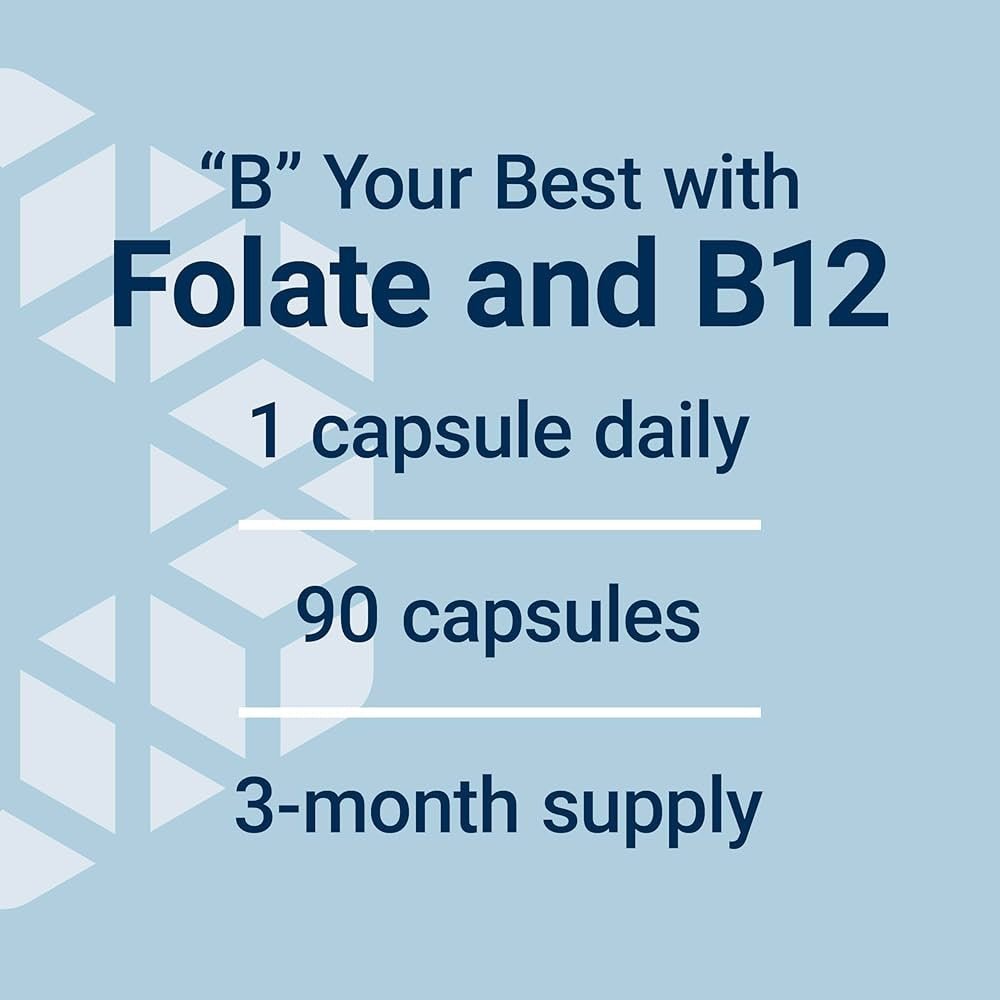 Life Extension Bioactive Folate & Vitamin B12 90 veg caps 737870184294 - The Supplement Warehouse Pte Ltd