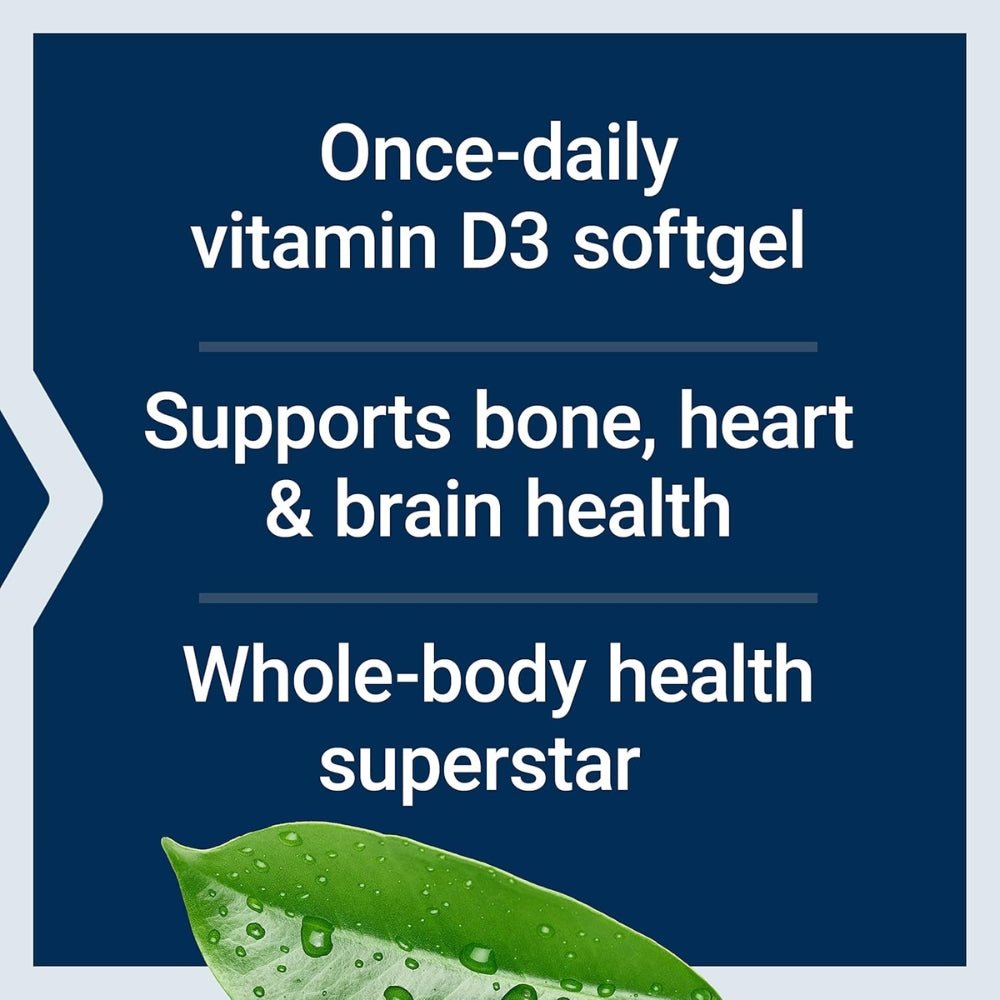 Life Extension Vitamin D3 softgels 737870175124 - The Supplement Warehouse Pte Ltd