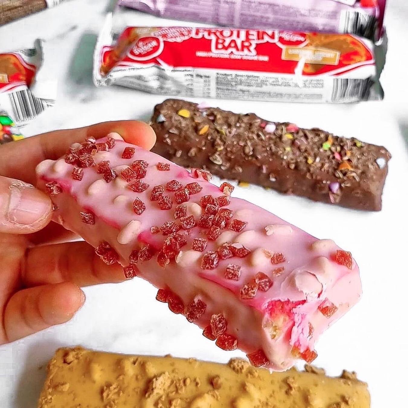 Mountain Joe Protein Bar 55g (HALAL) 5060602160460- The Supplement Warehouse Pte Ltd