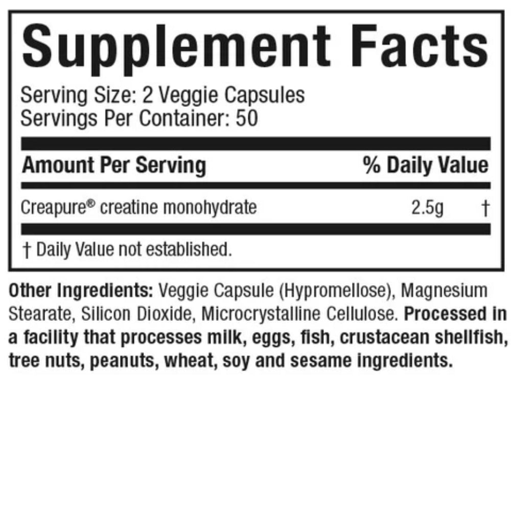MuscleTech Creatine 100 Capsules (HALAL) 631656610444- The Supplement Warehouse Pte Ltd