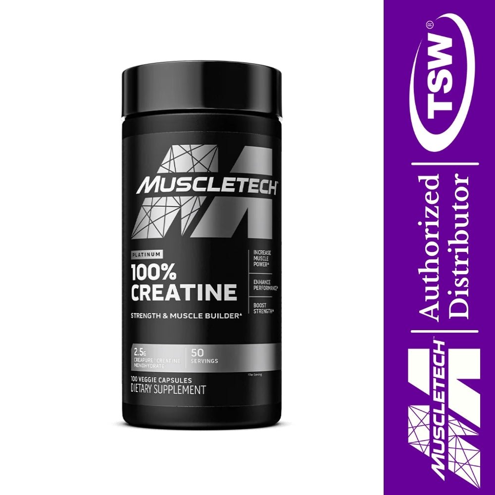 MuscleTech Creatine 100 Capsules (HALAL) 631656610444- The Supplement Warehouse Pte Ltd