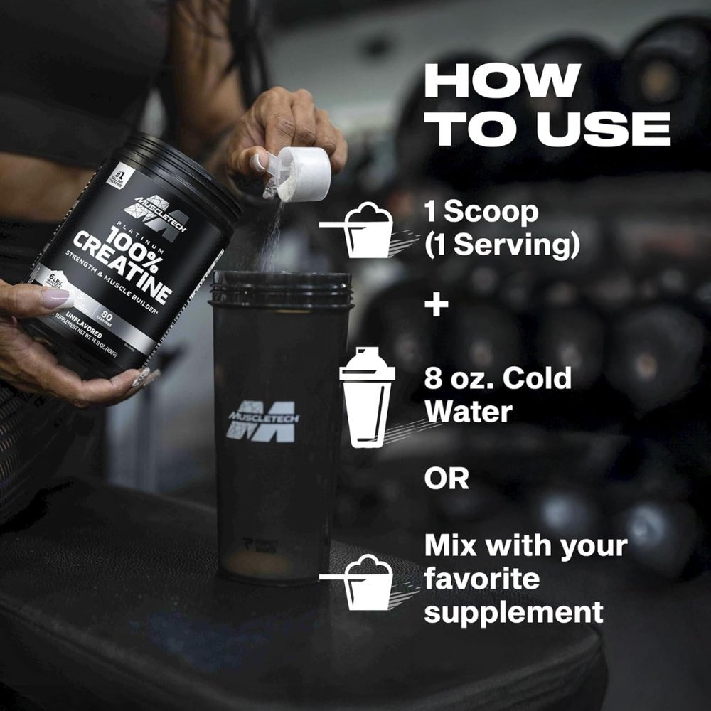 MuscleTech Creatine 400g (Exp Jul 2027) 631656705737 - The Supplement Warehouse Pte Ltd