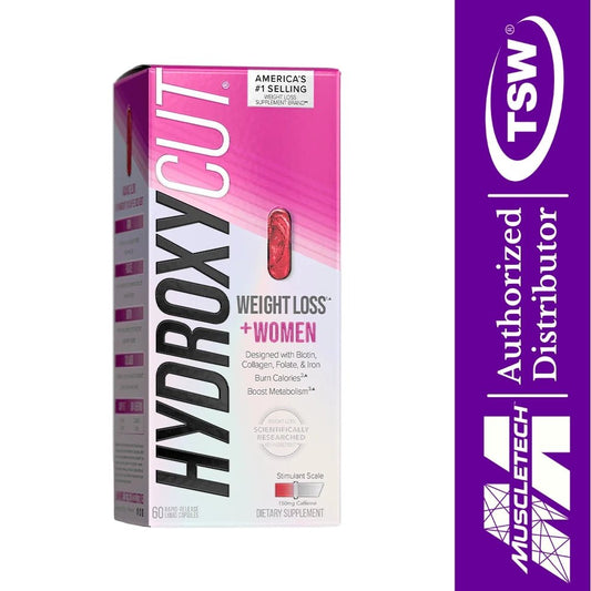 MuscleTech Hydroxycut +Women 60 Rapid - Release Liquid Capsules 631656602524 - The Supplement Warehouse Pte Ltd