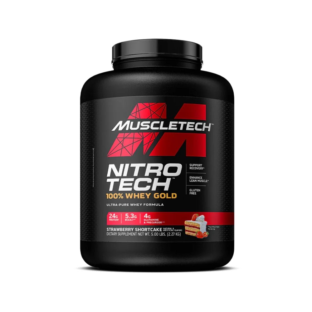 MuscleTech Nitro Tech Whey Gold 5 lbs 631656710502 - The Supplement Warehouse Pte Ltd